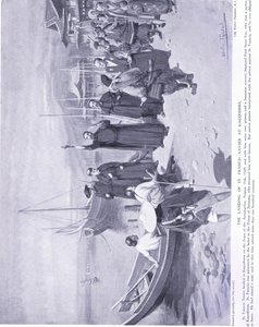 El desembarco de San Francisco Javier en Kagoshima AD1549